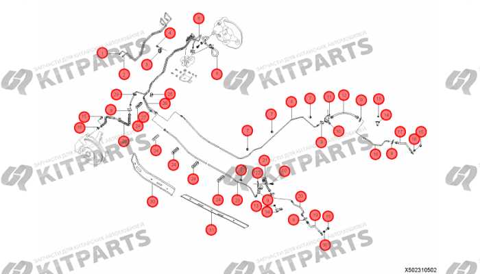 Трубки тормозные(2) Lifan X50