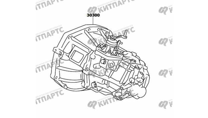 Коробка передач в сборе FAW Vita