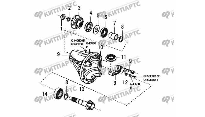 REAR AXLE FINAL DRIVE Great Wall